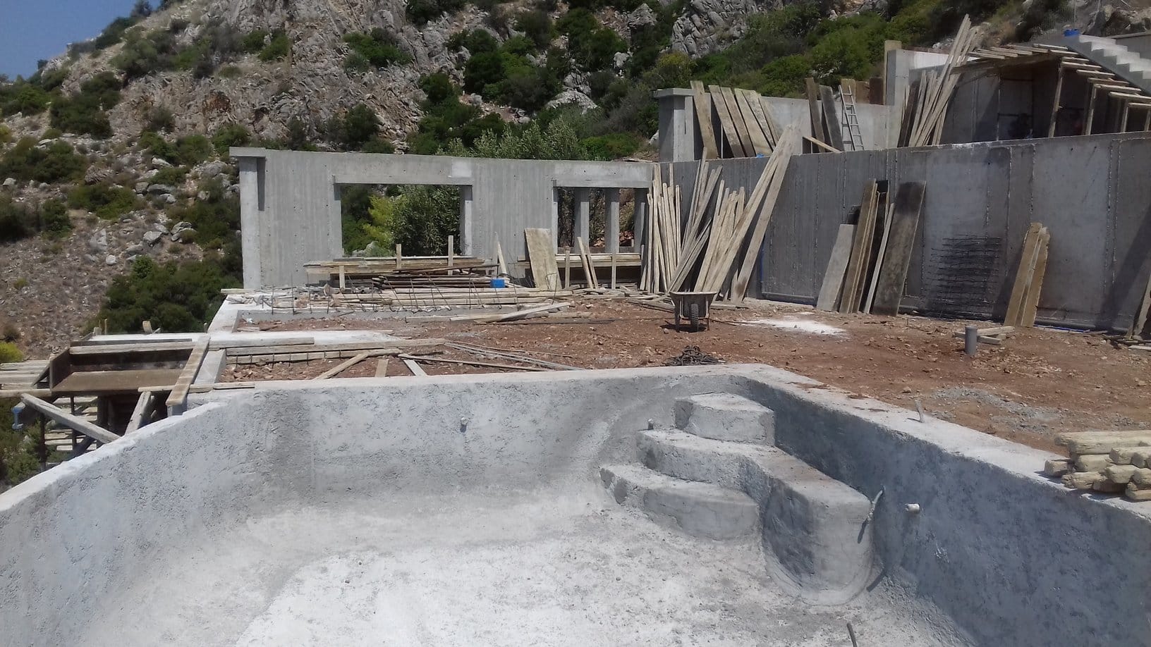 Κατασκευή Πισίνας Σε Οικία